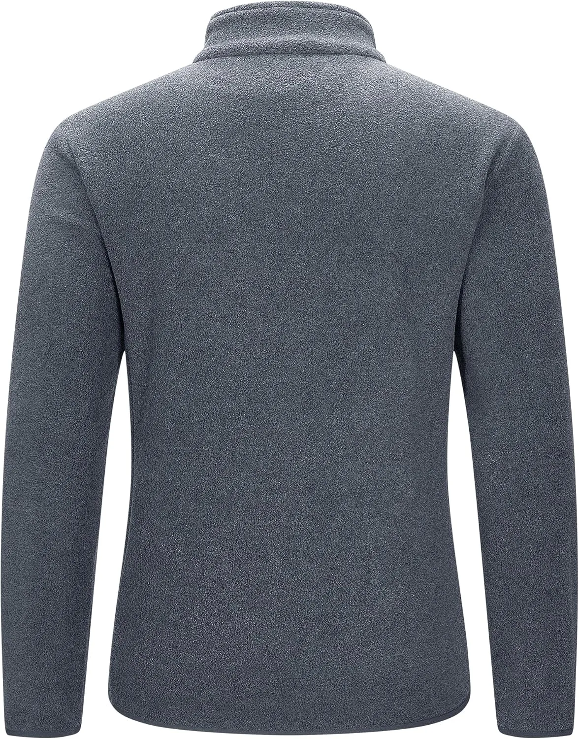 33,000ft Men's Quarter-Zip Polar Fleece Jacket, Long Sleeve Half Zip Fleece Pullover Sweaters Thermal Golf Sweatshirt
