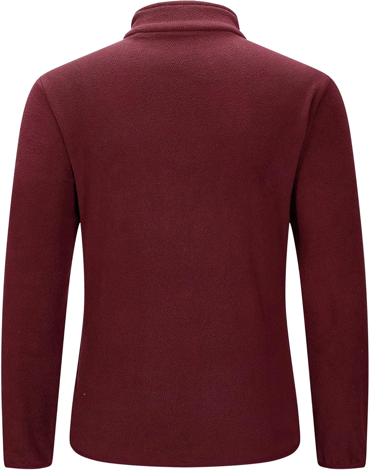 33,000ft Men's Quarter-Zip Polar Fleece Jacket, Long Sleeve Half Zip Fleece Pullover Sweaters Thermal Golf Sweatshirt