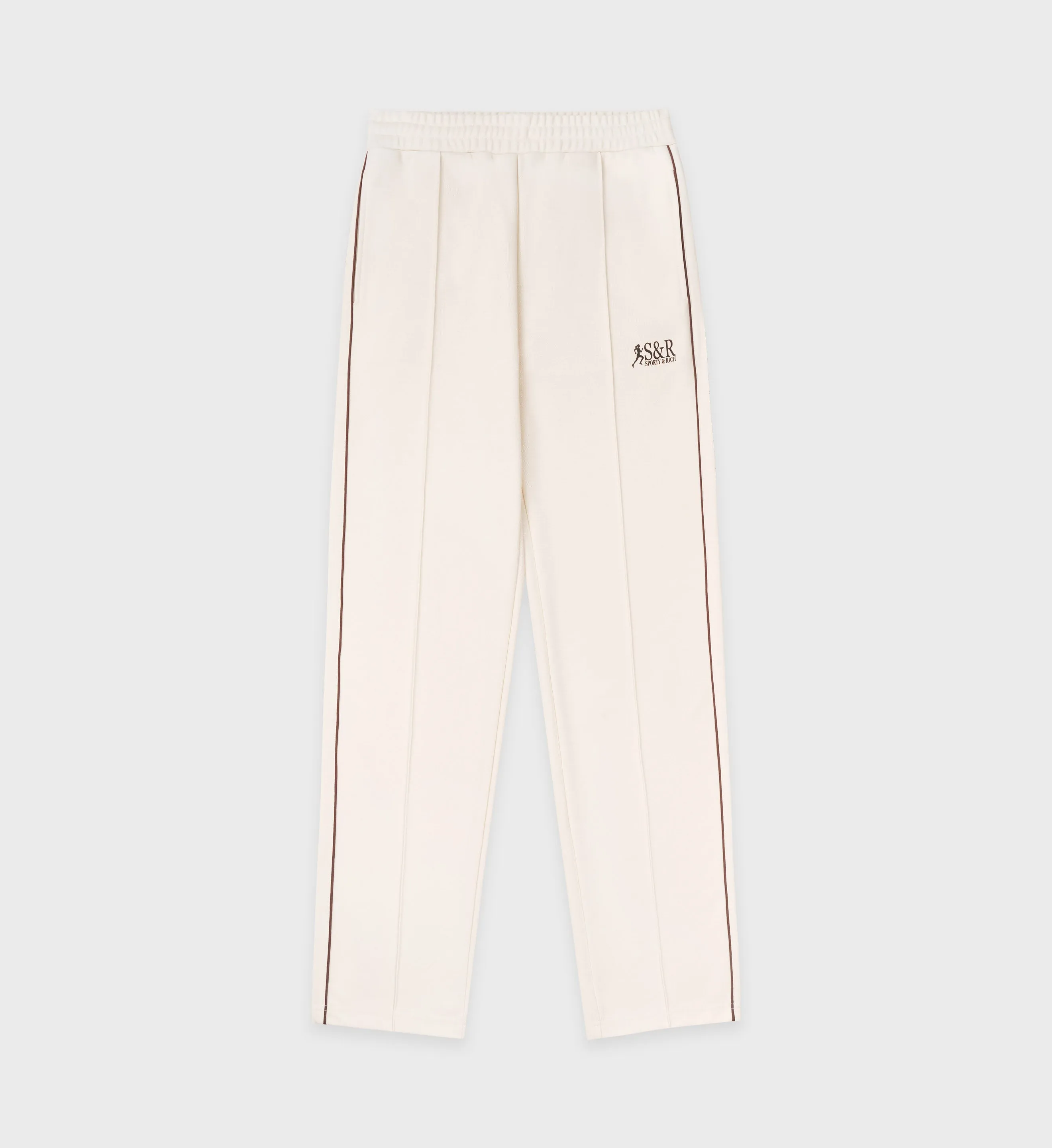 Action logo Track Pants - Milk/Cocoa