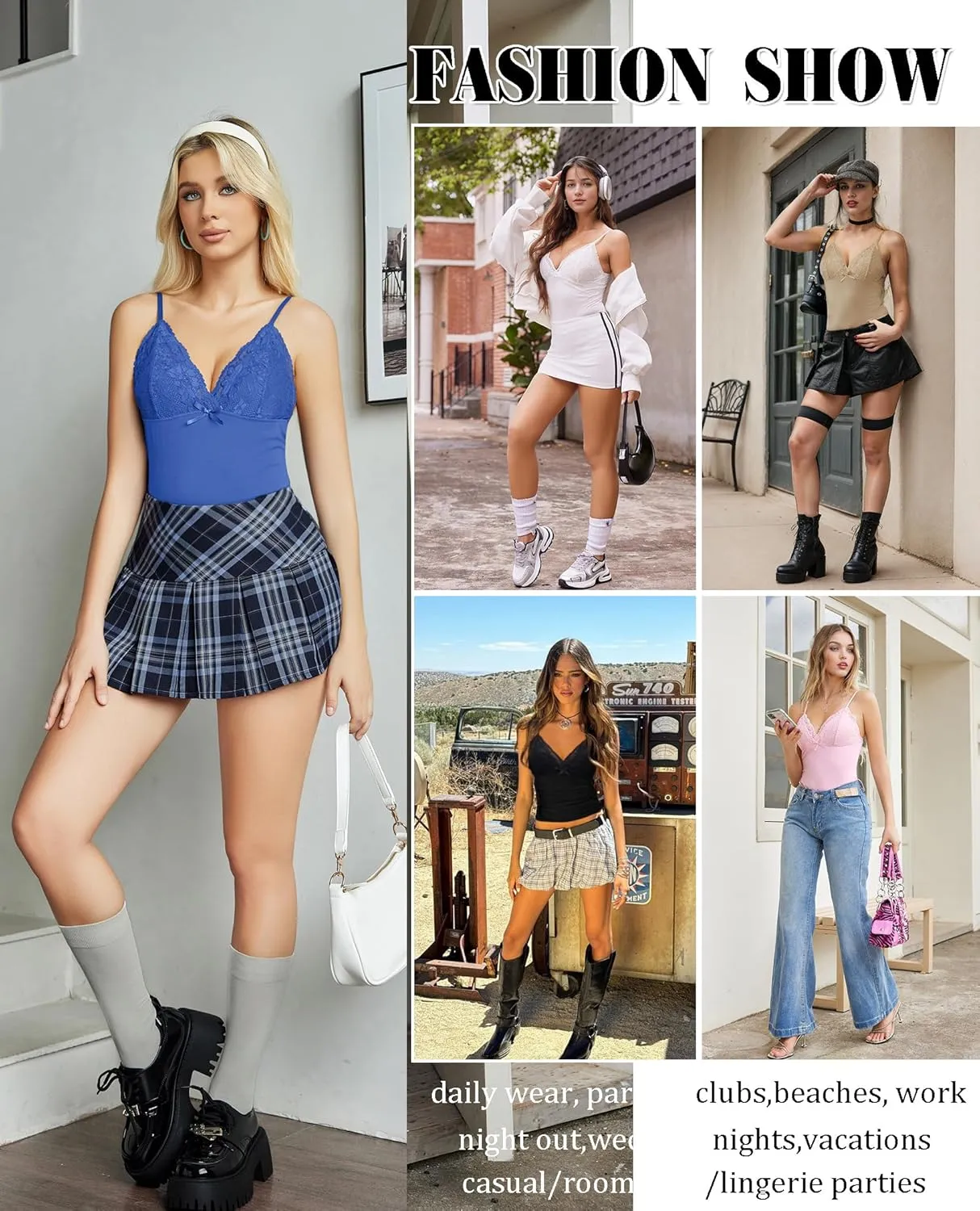 Avidlove Camisole Tops for Women Sexy Tank Tops Cami Y2K Bralette Spaghetti Strap Undershirts Slim Going Out Top Lingerie