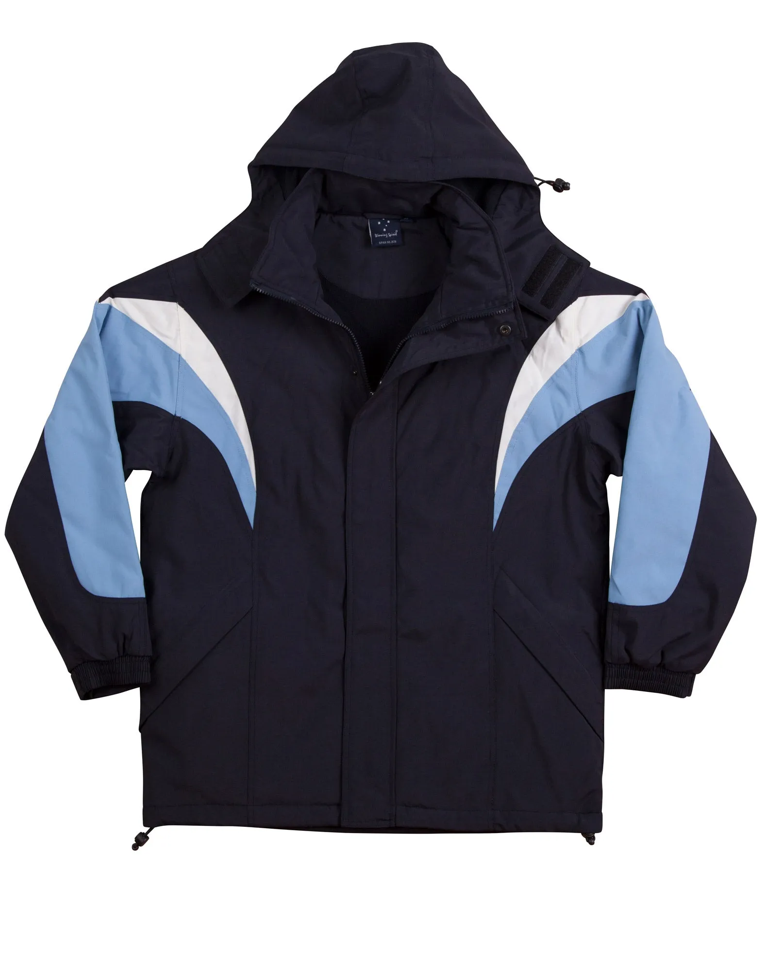 Bathurst tri-color jacket with hood - JK28