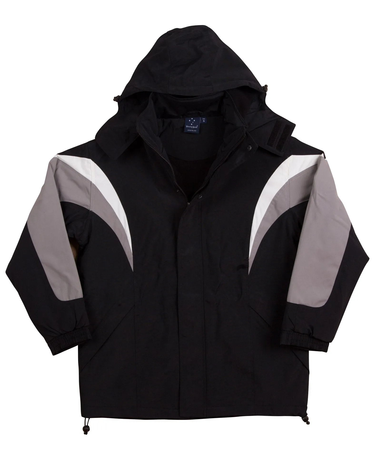 Bathurst tri-color jacket with hood - JK28