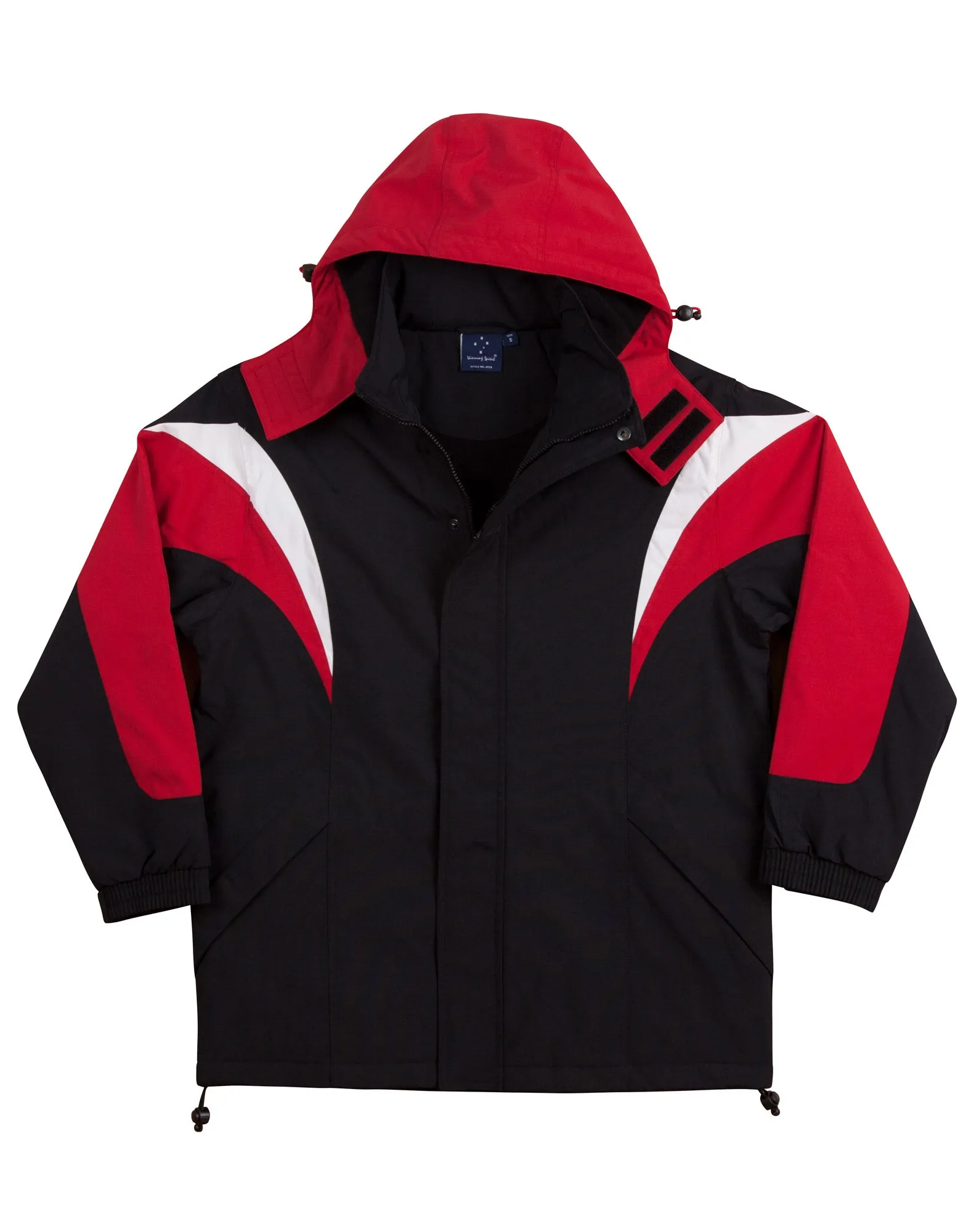 Bathurst tri-color jacket with hood - JK28