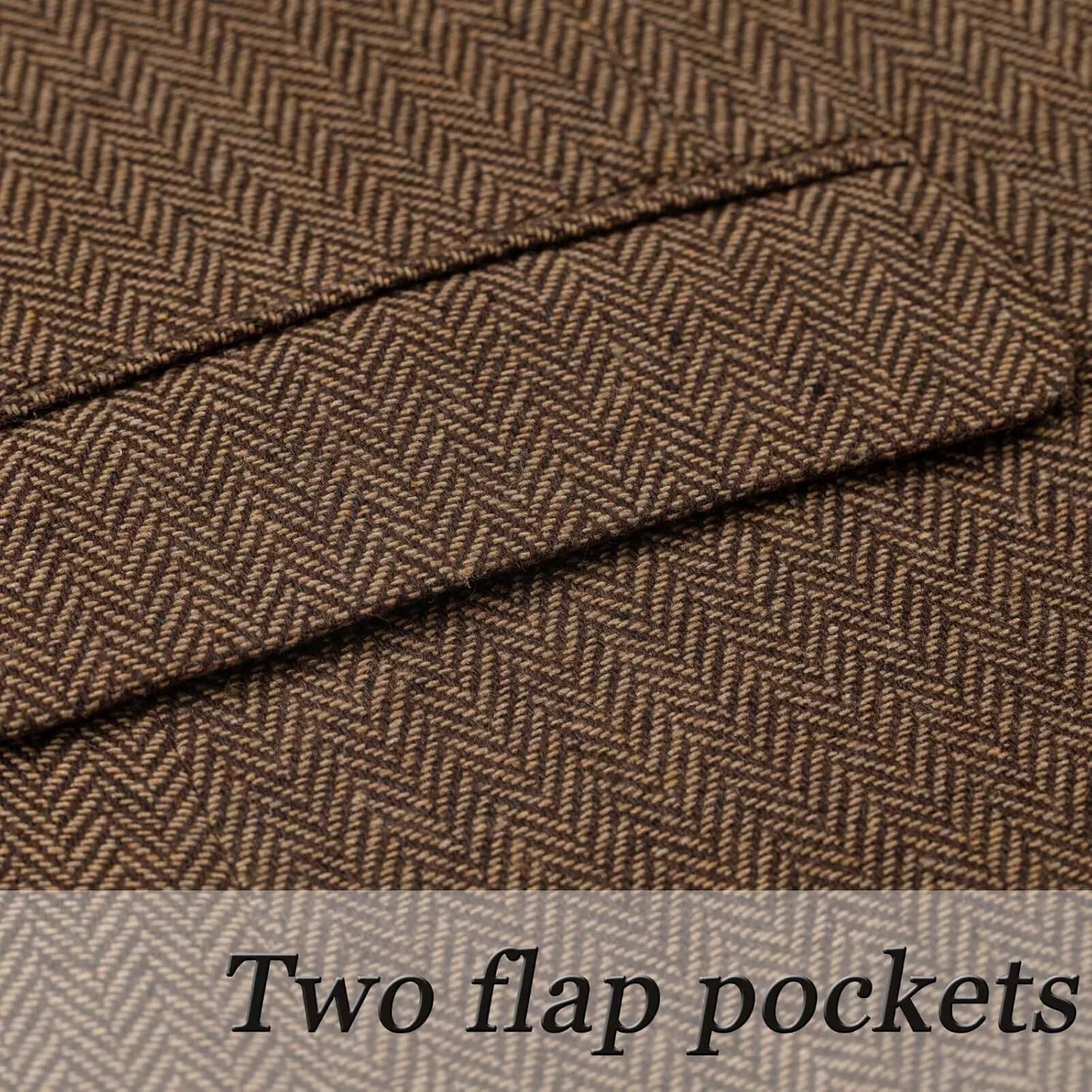 Boys Suit Blazer Tweed Herringbone Jacket Boy Sport Coats Slim Fit Retro Tuxedo Stylish Wedding Party Prom Homecoming
