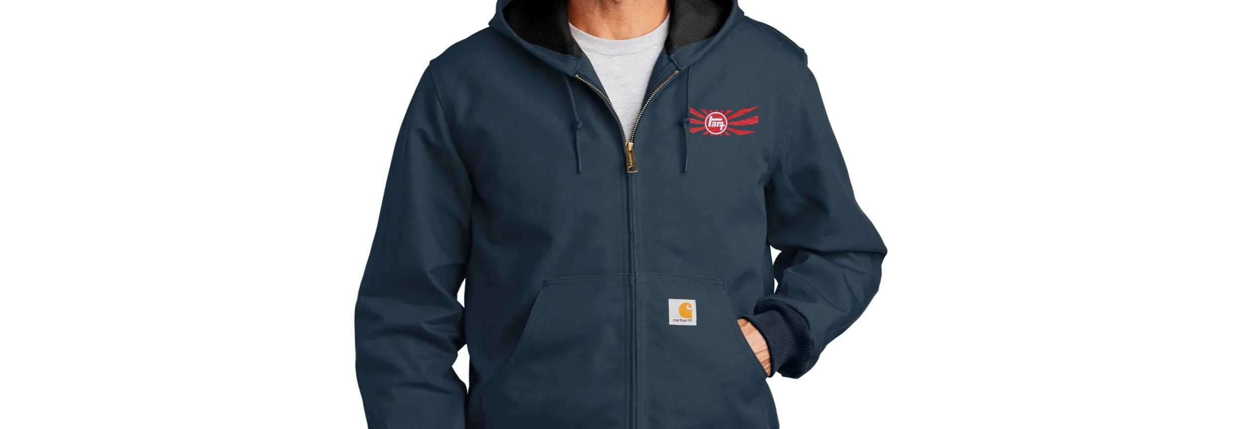 Carhartt Thermal Lined Jacket - Hooded Duck Jacket - Up to 6XL (Tall sizes too)