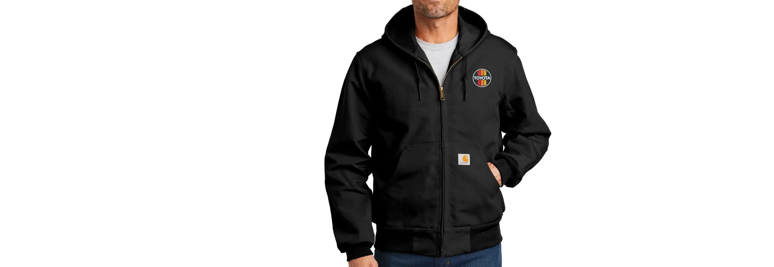 Carhartt Thermal Lined Jacket - Hooded Duck Jacket - Up to 6XL (Tall sizes too)