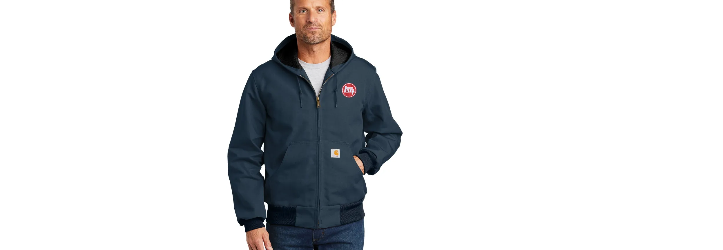 Carhartt Thermal Lined Jacket - Hooded Duck Jacket - Up to 6XL (Tall sizes too)