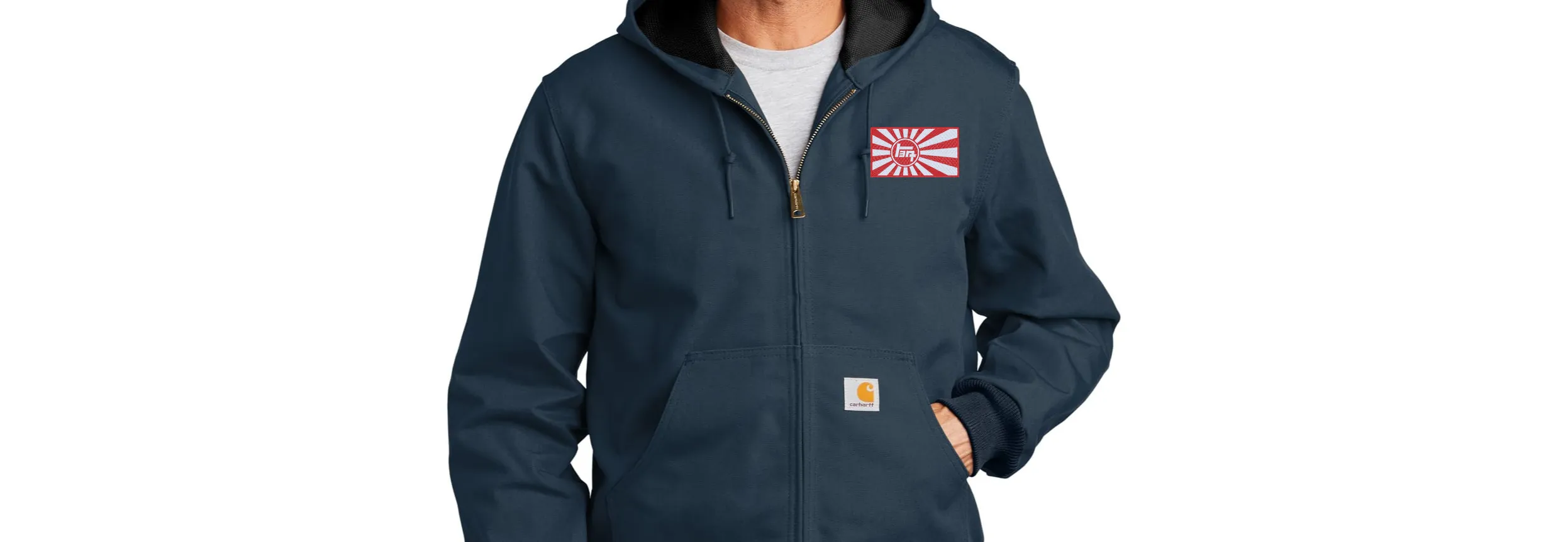 Carhartt Thermal Lined Jacket - Hooded Duck Jacket - Up to 6XL (Tall sizes too)