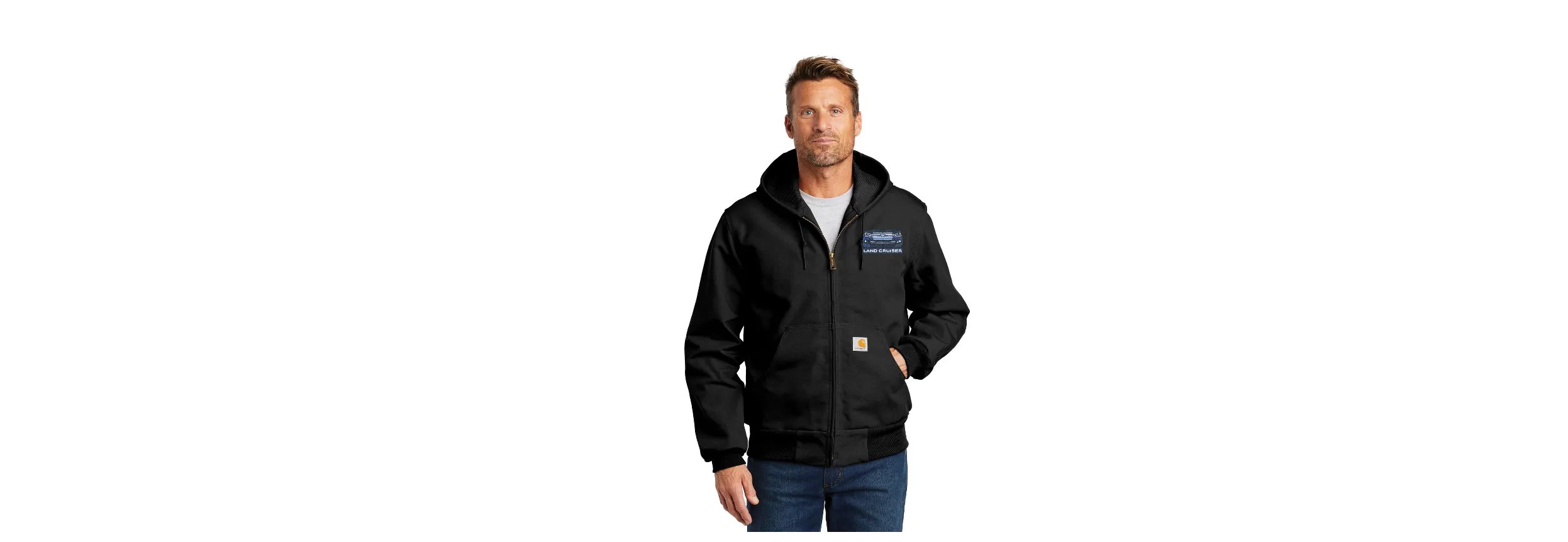 Carhartt Thermal Lined Jacket - Hooded Duck Jacket - Up to 6XL (Tall sizes too)