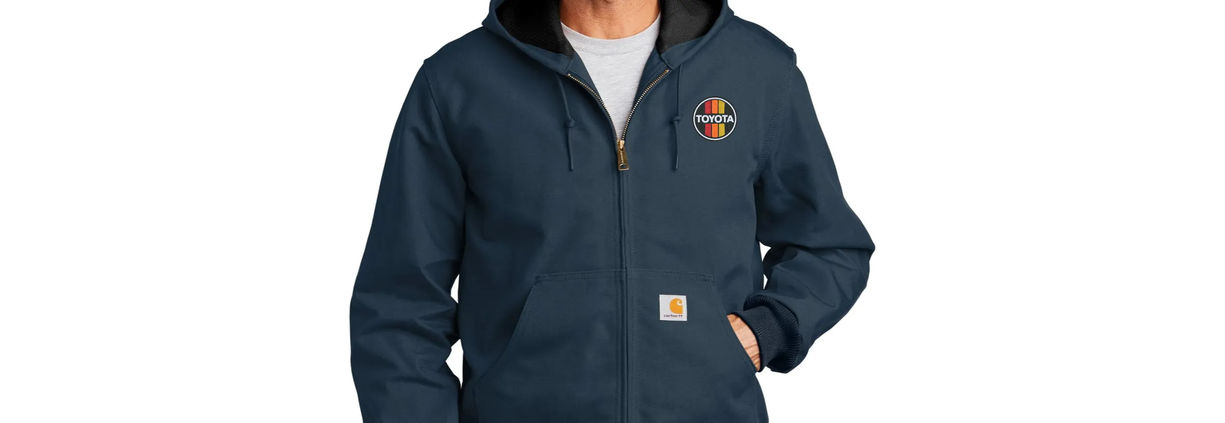 Carhartt Thermal Lined Jacket - Hooded Duck Jacket - Up to 6XL (Tall sizes too)