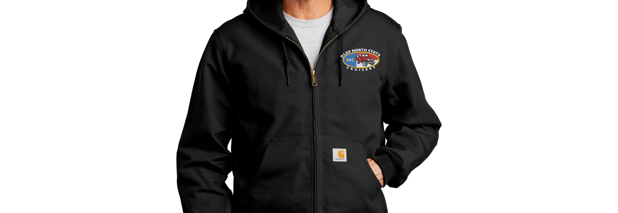 Carhartt Thermal Lined Jacket - Hooded Duck Jacket - Up to 6XL (Tall sizes too)