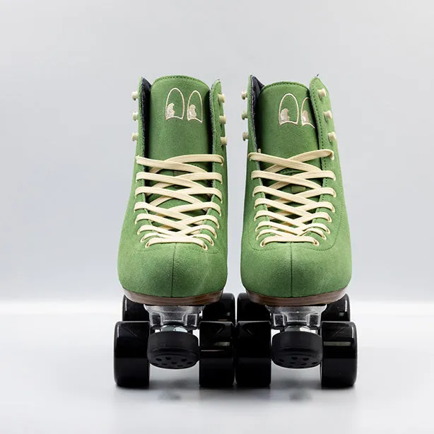 Chuffed Skates - Wanderer Roller Skates - Olive Green