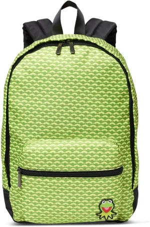 Disney Parks 2023 The Muppets Kermit the Frog Nylon Backpack 15-inch