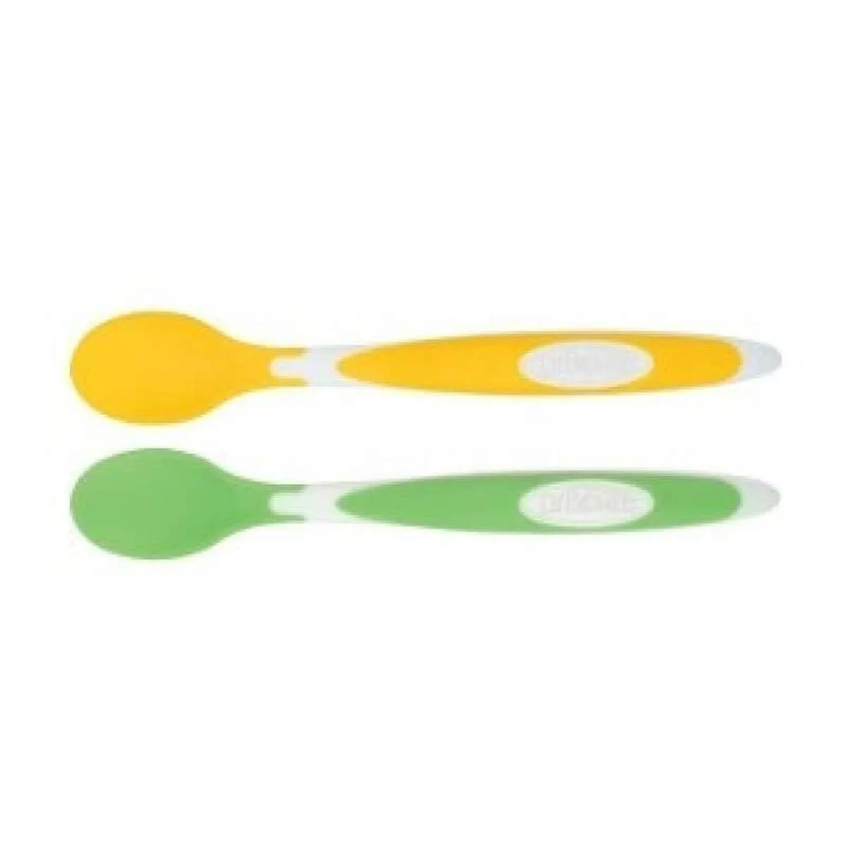 Dr.Brown's Soft Tip Spoons, 2-Pack - Yellow & Green