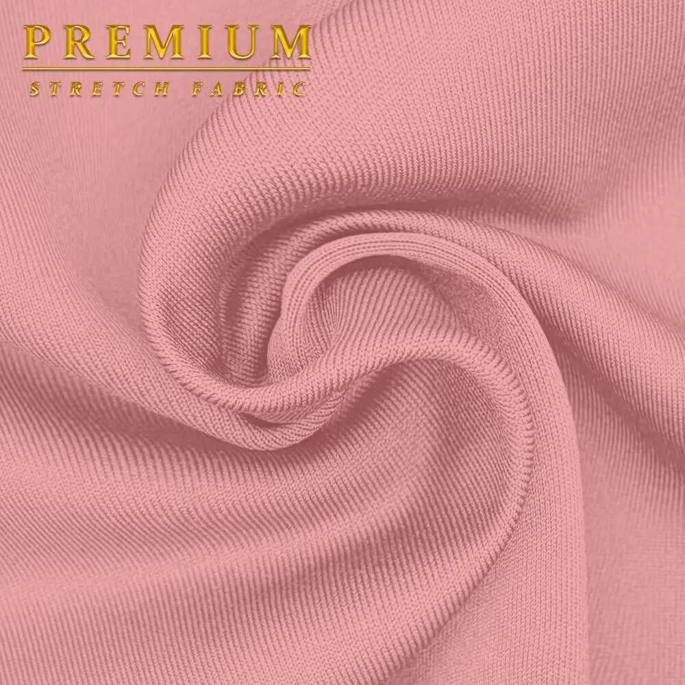 Hybrid & Company Women's Casual Work Office Elegant Open Front Premium Nylon Blazer Jacket