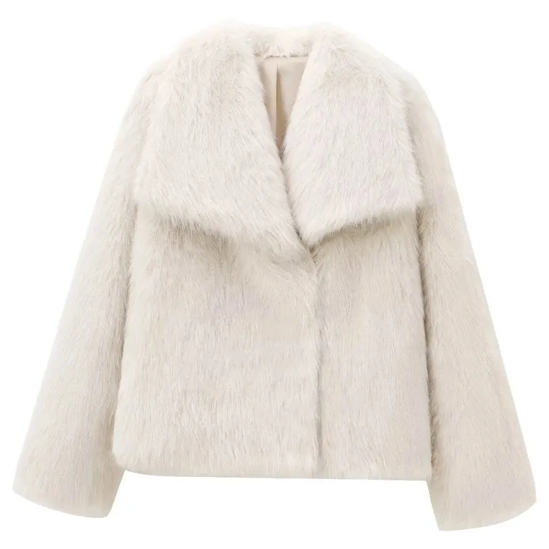 Luxe Faux Fur Glam Jacket