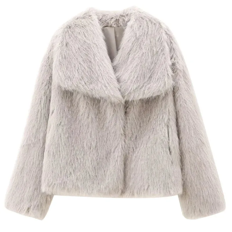 Luxe Faux Fur Glam Jacket