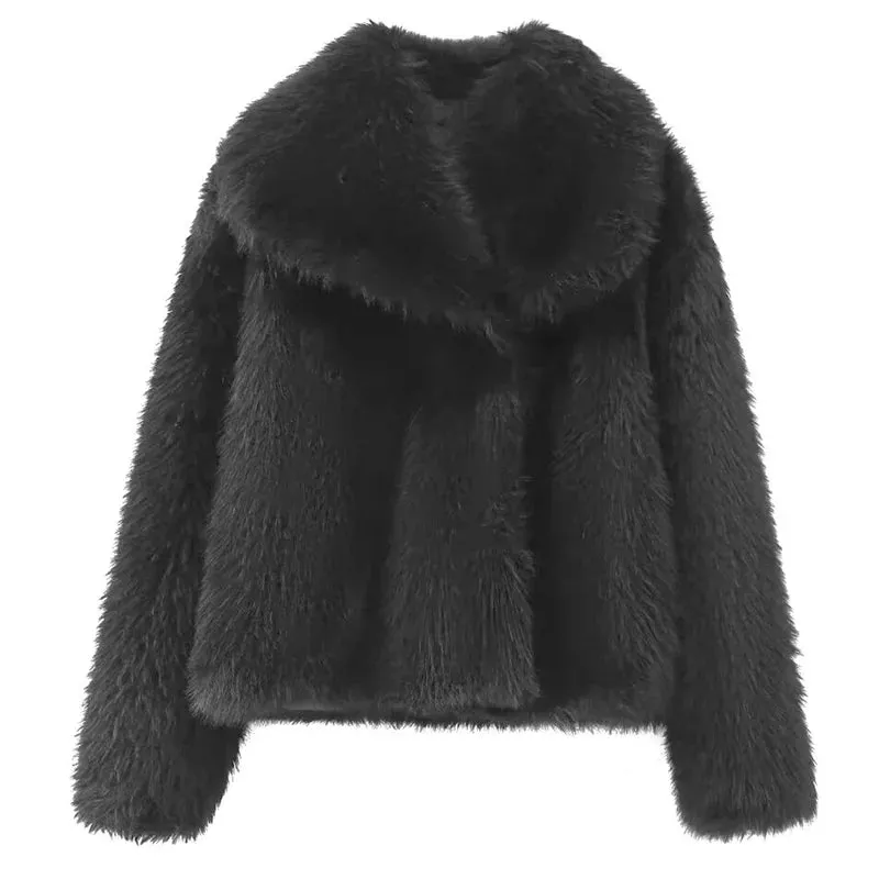Luxe Faux Fur Glam Jacket