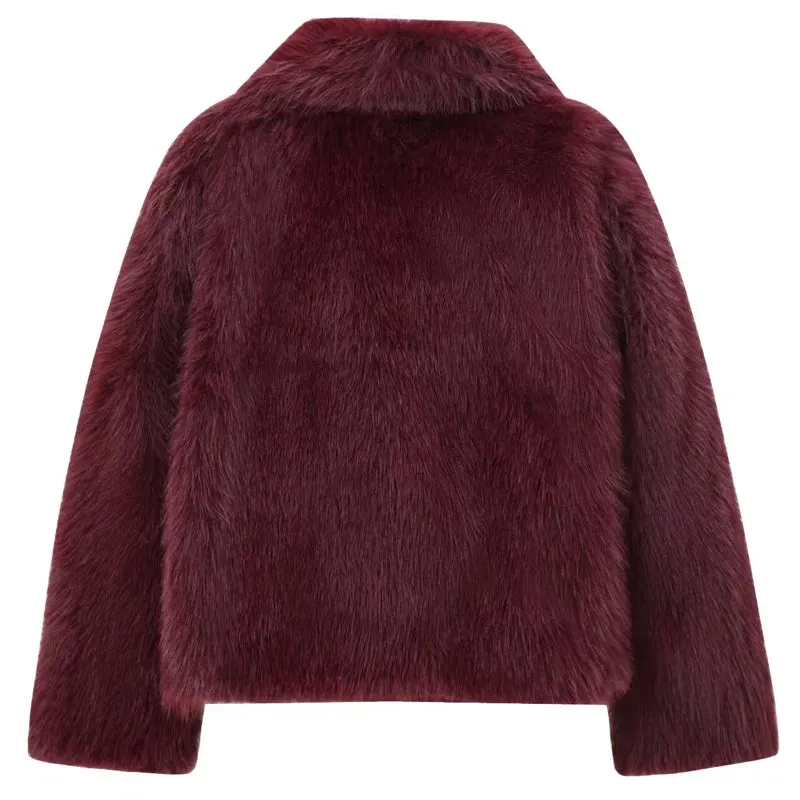 Luxe Faux Fur Glam Jacket