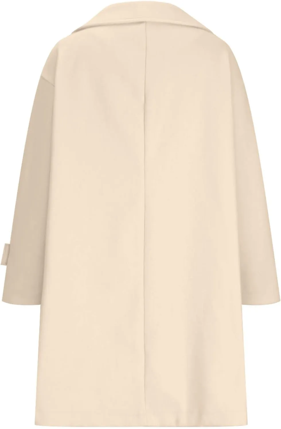 maisdgop Long Winter Coats for Women Long Sleeve Open Front Trench Coat Winter Straight Cardigan Jackets Button Outerwear