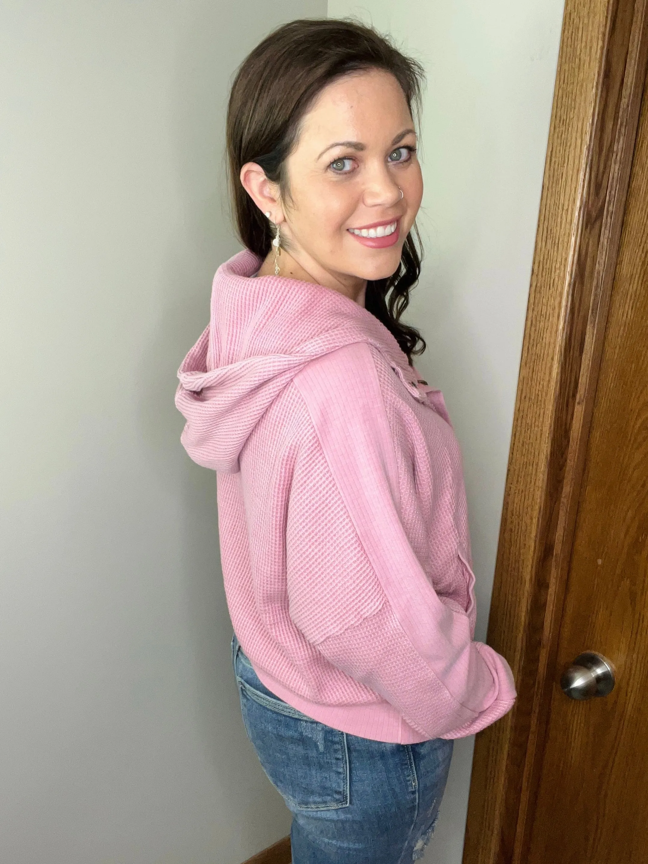 Maisie Mineral Wash Hooded Jacket FINAL SALE