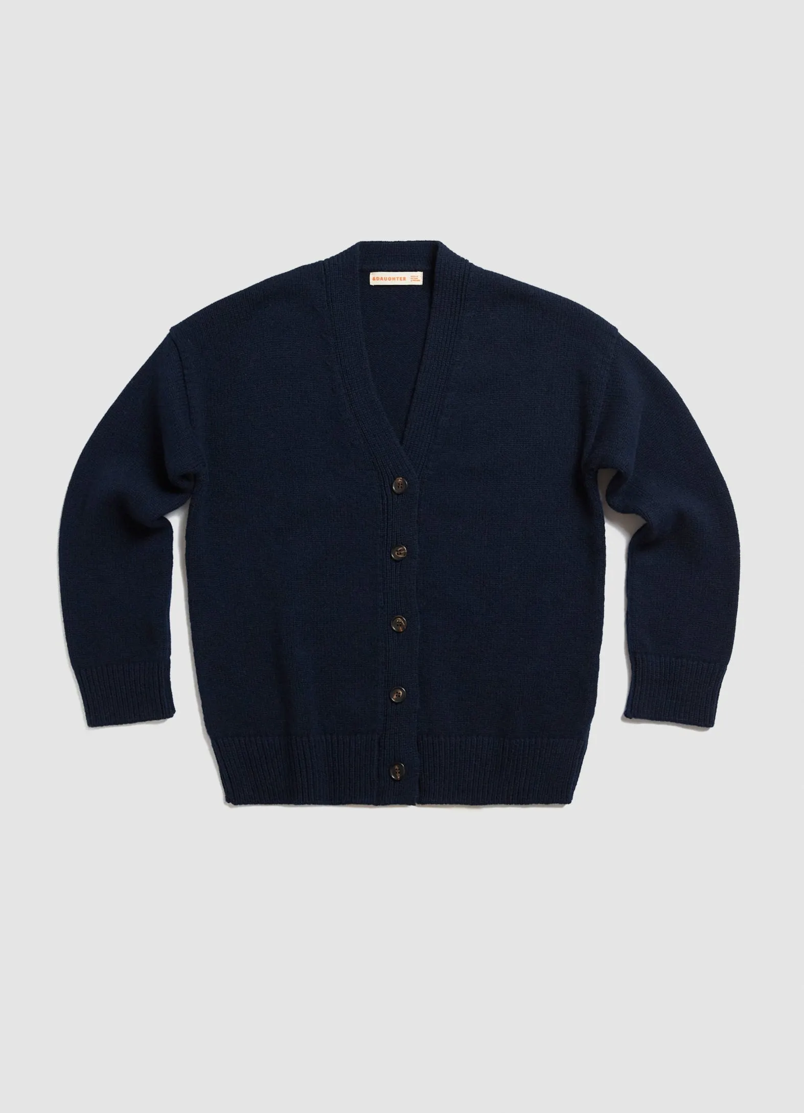 Maura V-neck Cardigan in Navy