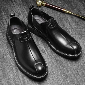 Men's Leather Shoes Outdoor Leisure British Martin Boots