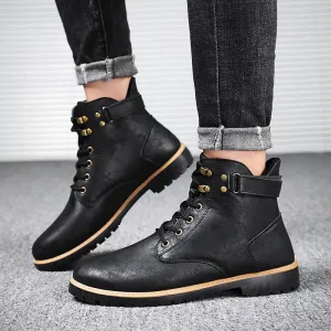 Men's shoes personalized outdoor Martin boots