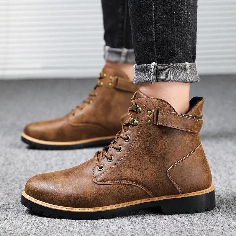 Men's shoes personalized outdoor Martin boots