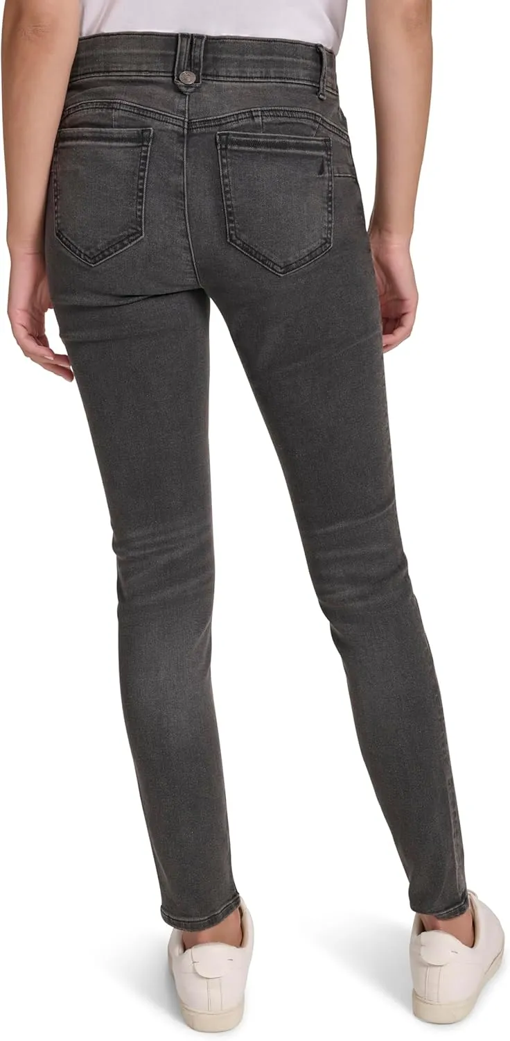Nautica Women's High Skinny Mid Rise Jeans