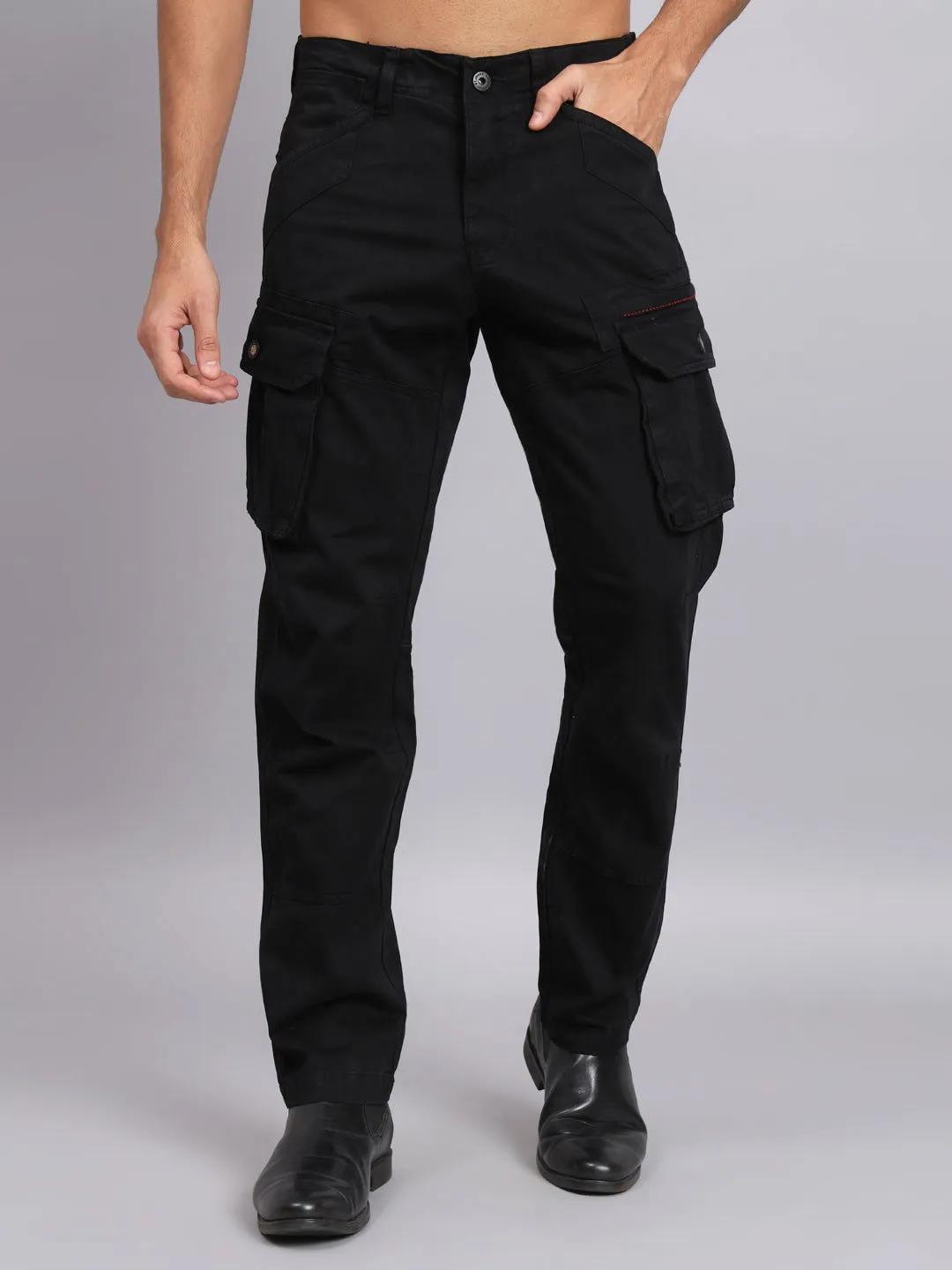 ORGANIC COTTON SLIM CARGO PANTS