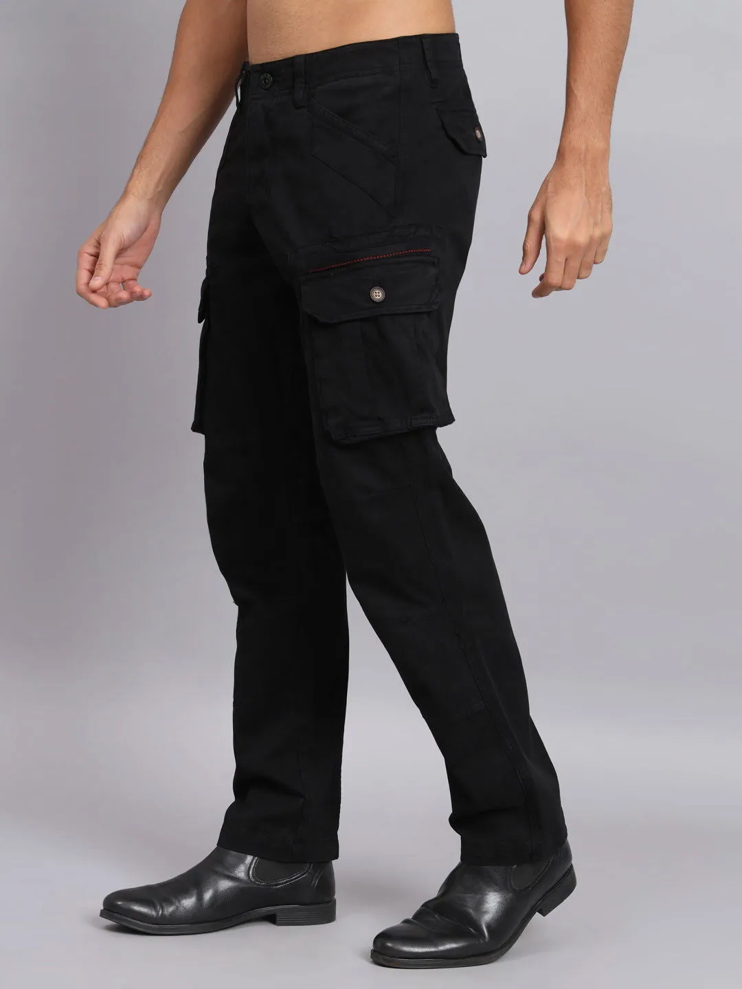 ORGANIC COTTON SLIM CARGO PANTS