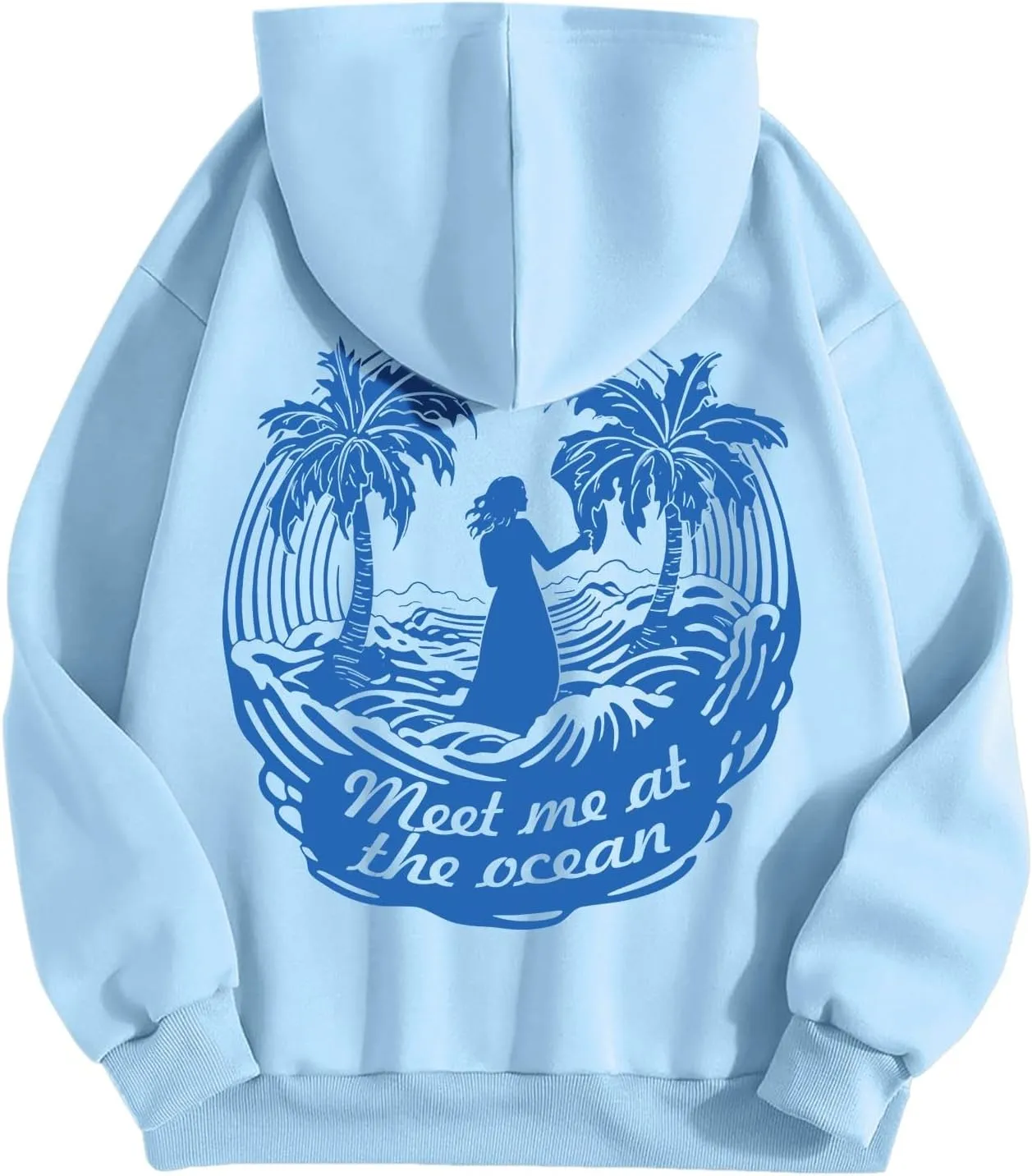 Pink Hoodie Oversized Hoodies for Women, Teen Girls Preppy Sweatshirt Long Sleeve Sweatshirts,Pink