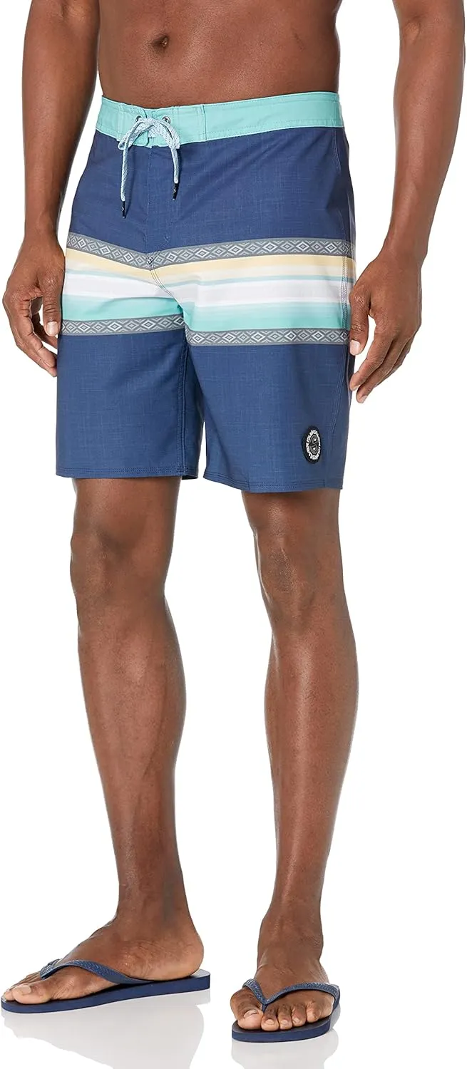 Quiksilver Men's Standard Surfsilk Sun Faded 19 Boardshort Swim Trunk