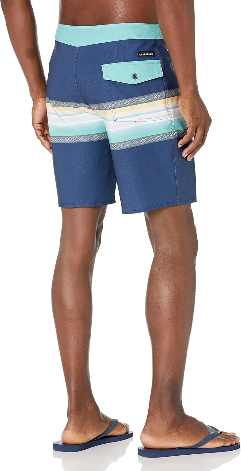 Quiksilver Men's Standard Surfsilk Sun Faded 19 Boardshort Swim Trunk
