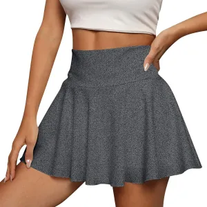 Skirts for Women Tennis High Waisted Tummy Control Pleated Athletic Golf Lightweight Short Mini Skirts for Running Sports