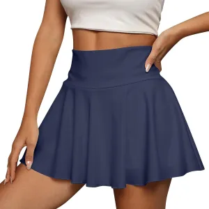 Skirts for Women Tennis High Waisted Tummy Control Pleated Athletic Golf Lightweight Short Mini Skirts for Running Sports