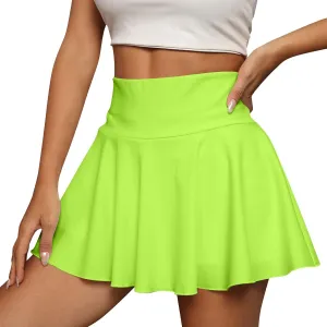 Skirts for Women Tennis High Waisted Tummy Control Pleated Athletic Golf Lightweight Short Mini Skirts for Running Sports