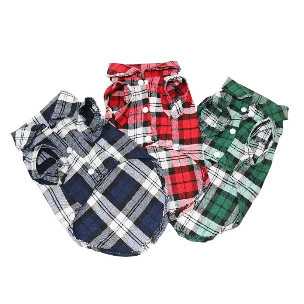 Soft Summer Plaid Shirt
