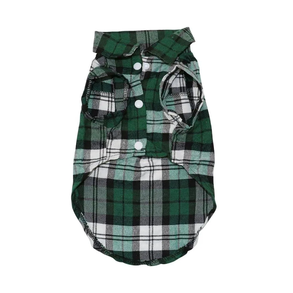 Soft Summer Plaid Shirt