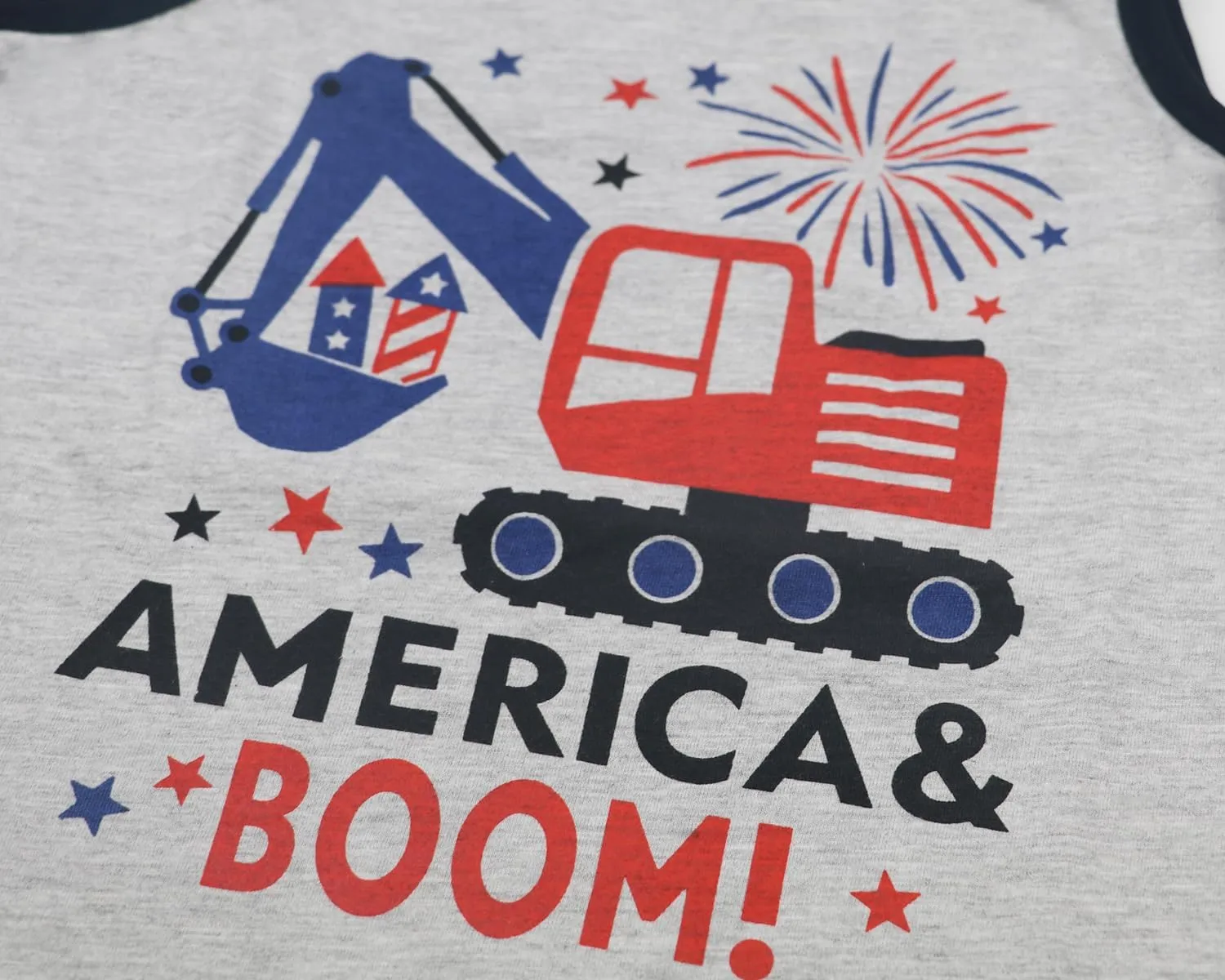 Toddler Boy Girl 4th of July Tank Cotton Kids American Flag Shirts Patriotic Outfit Independence Day Tees Top