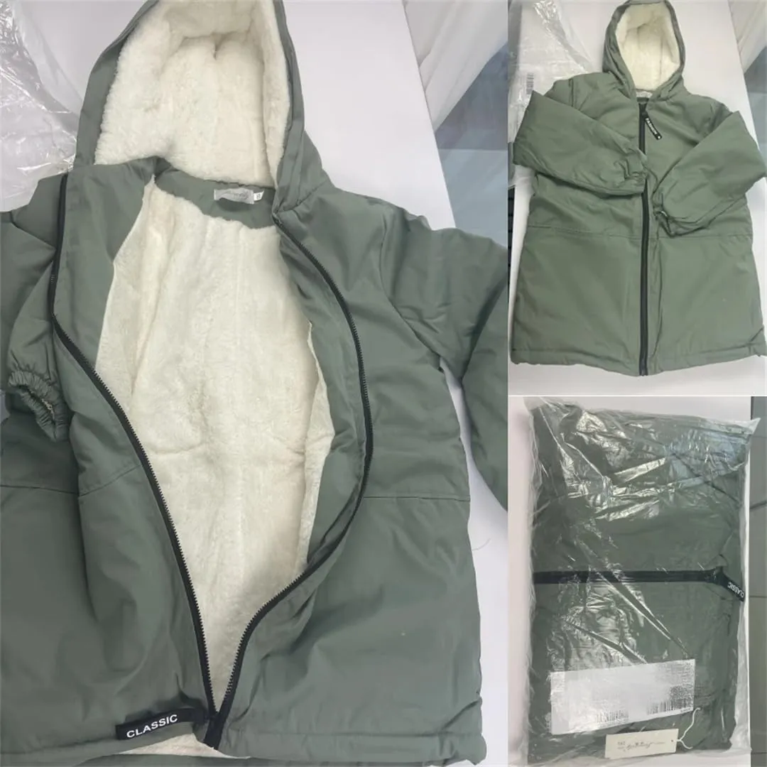 Women Oversize Winter Jacket Cotton Padded Thicken Fleece Coat Parkas Warm Overcoat Snow Wear Loose Jackets