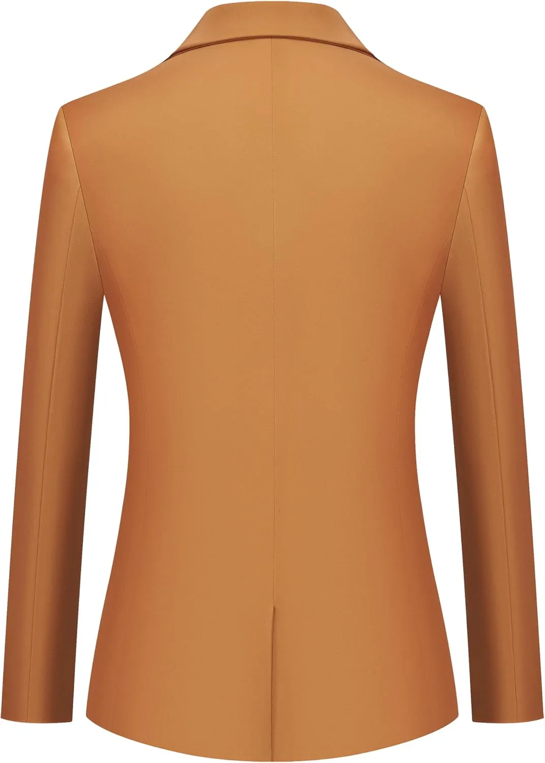 Women's Casual Blazer 2 Buttons Notch Lapel Open Front Long Sleeve Blazers Business Office Work Suit Jackets