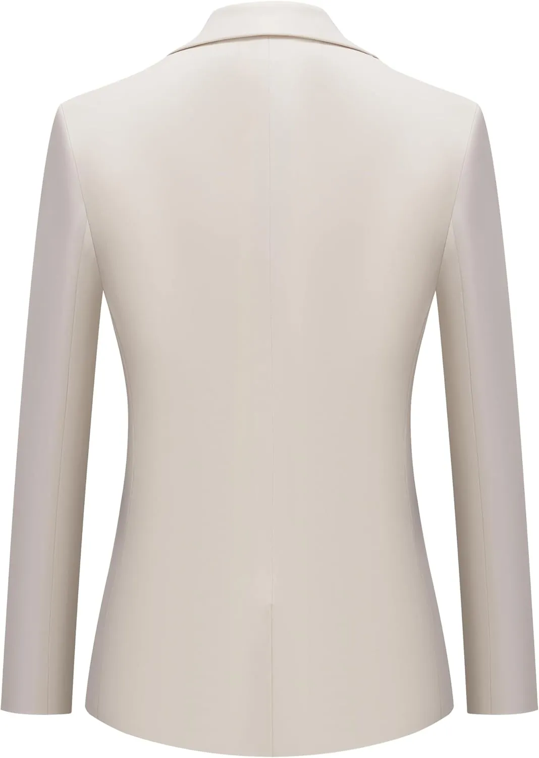 Women's Casual Blazer 2 Buttons Notch Lapel Open Front Long Sleeve Blazers Business Office Work Suit Jackets
