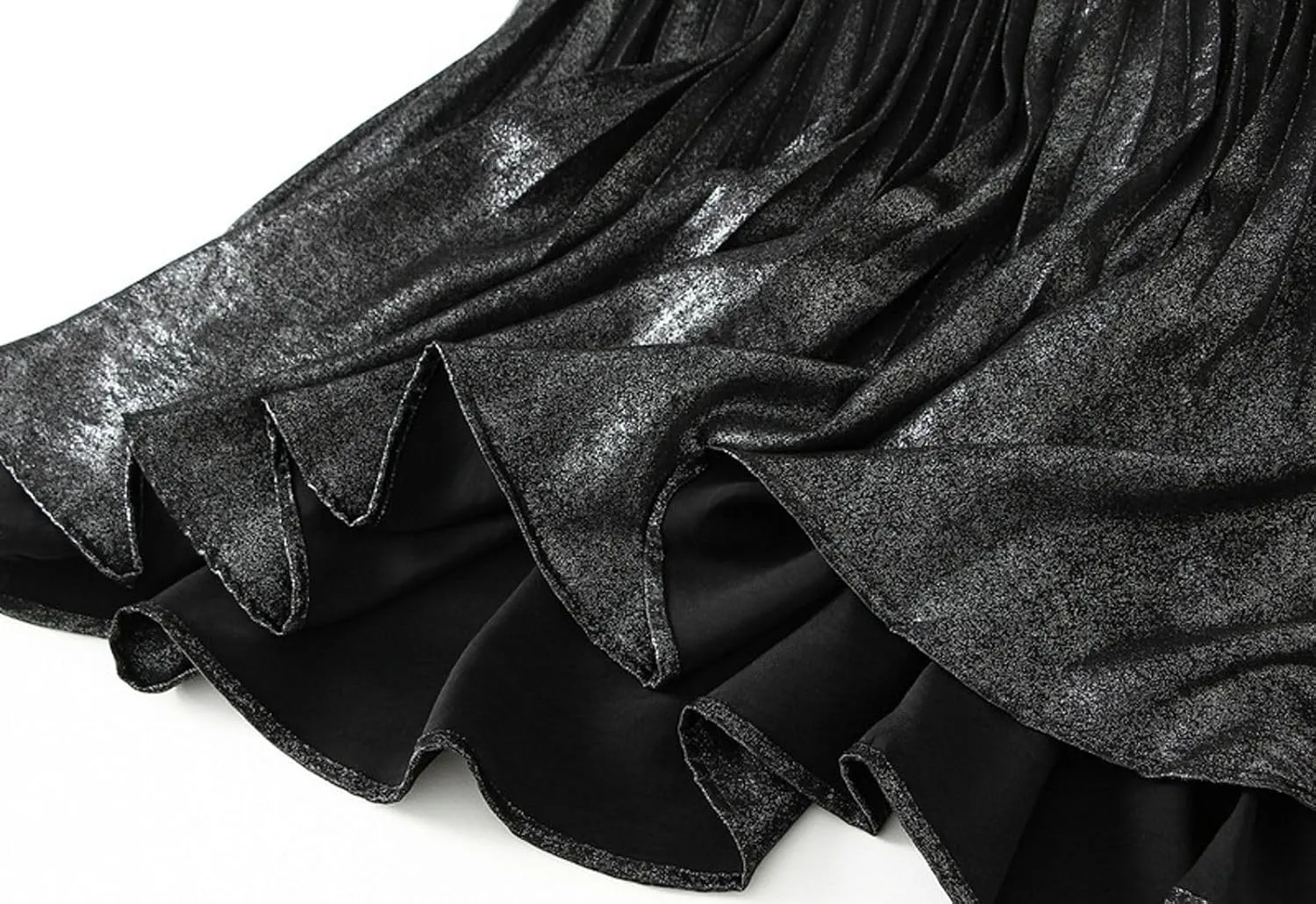 Women's Elegant Pleated Skirt A-Line Midi Long Skirts Dressy Slim Fit Casual Skirt 2025 Fashion