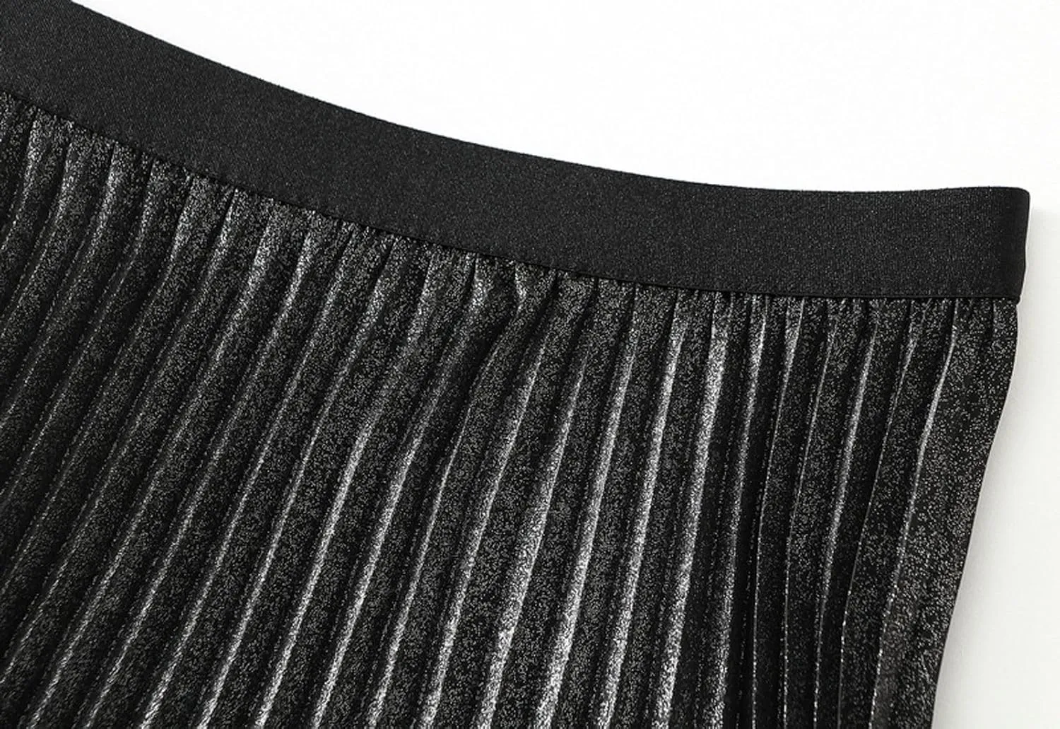 Women's Elegant Pleated Skirt A-Line Midi Long Skirts Dressy Slim Fit Casual Skirt 2025 Fashion
