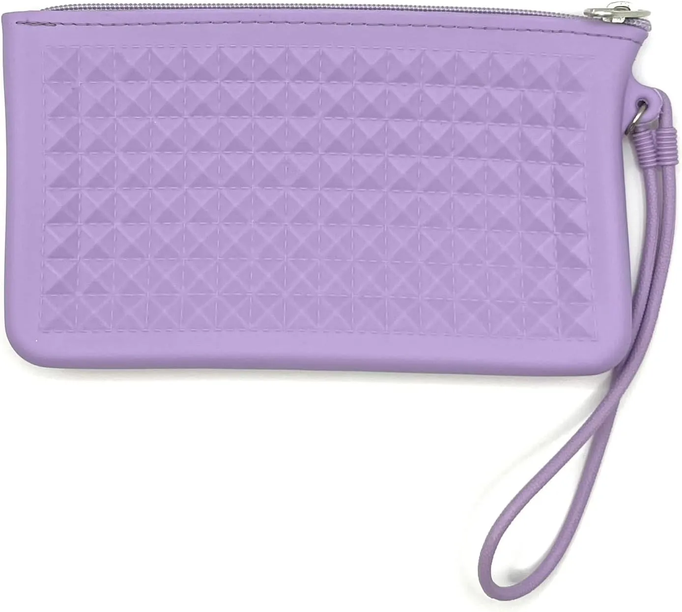 Women's Pyramids Plastic Wristlet Wallet | Vegan